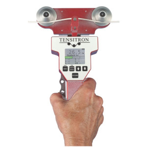 Miernik pomiaru siły naciągu / napięcia drutu, kabla, włókien, filamentu LX-500-1 Tensitron 