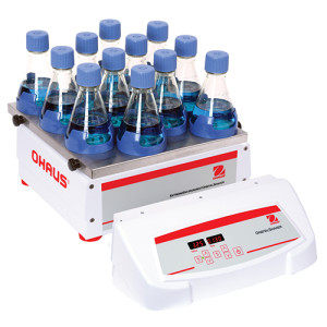 Laboratoryjna wytrząsarka otwarta orbitalna do trudnych warunków z panelem sterującym na kablu SHEX1619DG Ohaus