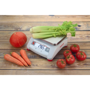 OHAUS VALOR 1000 V12P3  3kg; 0,5g - tania waga elektroniczna stołowa, pomocnicza  