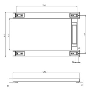 Waga paletowa DFP P OHAUS 