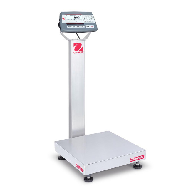 OHAUS Defender 5000 D52P60RQDL2-M, 30/60kg, 10/20g, 400x400mm - waga elektroniczna stołowa platformowa, z legalizacją  Zdjęcie - 1