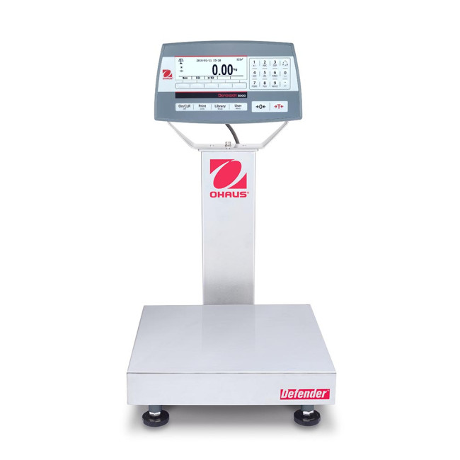 OHAUS Defender 5000 D52P15RQDR1-M, 6/15kg, 2/5g, 305x305mm - waga elektroniczna stołowa platformowa  z legalizacją  Zdjęcie - 1