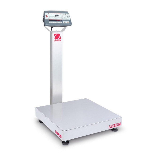 OHAUS Defender 5000 D52P60RQDX2-M, 30/60kg, 10/20g, 500x500mm - waga elektroniczna stołowa platformowa  z legalizacją  Zdjęcie - 1