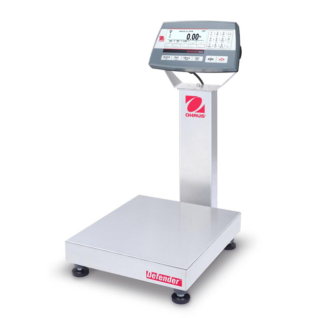 OHAUS Defender 5000 D52P15RQDR1-M, 6/15kg, 2/5g, 305x305mm - waga elektroniczna stołowa platformowa  z legalizacją  Zdjęcie - 1