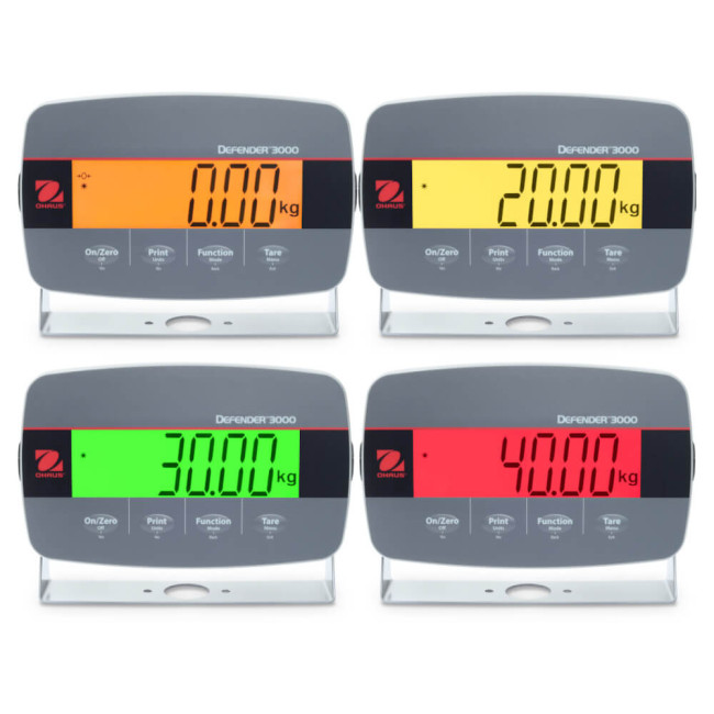 OHAUS i-DF33P600B1R, 600kg, 200g - waga pomostowa lakierowana czteroczujnikowa DF33P Zdjęcie - 1