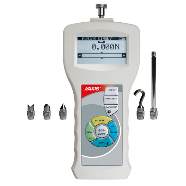 AXIS FC200 200N / 0,05N dynamometr - siłomierz elektroniczny do pomiaru siły nacisku Zdjęcie - 1
