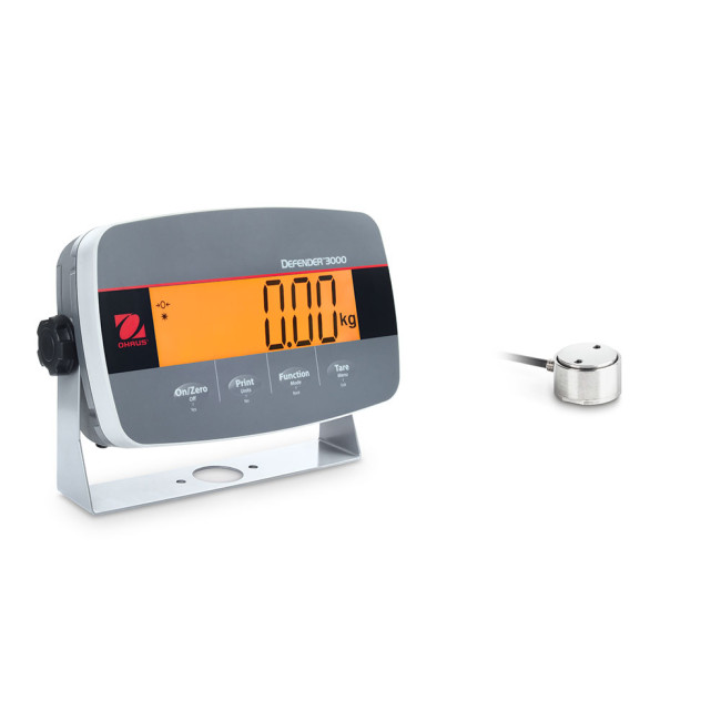 Dynamometr elektroniczny puszkowy 50 N/50 kg; 10g - z czujnikiem zewnętrznym SP50/33 Zdjęcie - 1