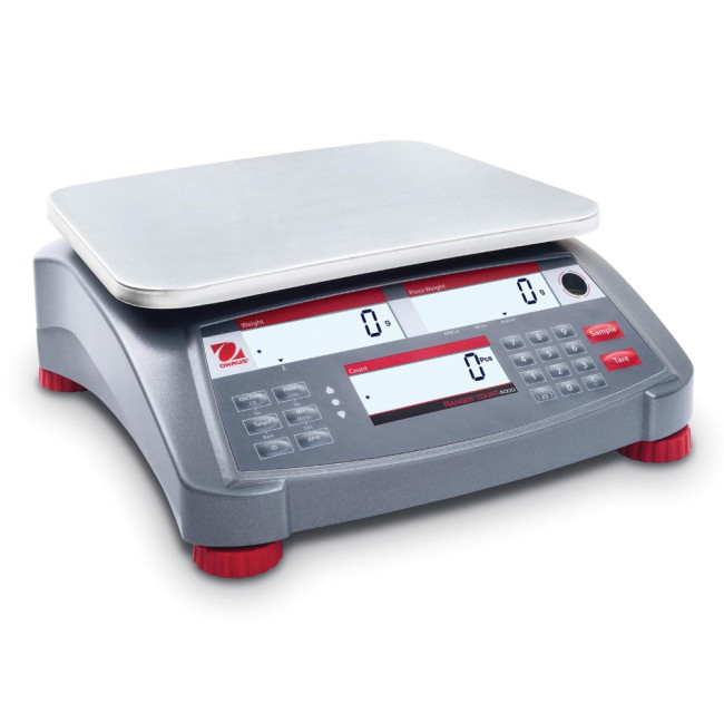 OHAUS Ranger Count 4000 RC41M3 3kg; 0,1g - licząca waga przemysłowa z metalową obudową Zdjęcie - 1