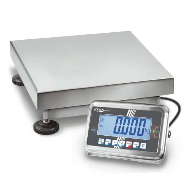 KERN SFB 100K-2XL, 100kg, 10g, 650x500mm - waga magazynowa przemysłowa, opcjonalnie słupek, bez legalizacji Zdjęcie - 1