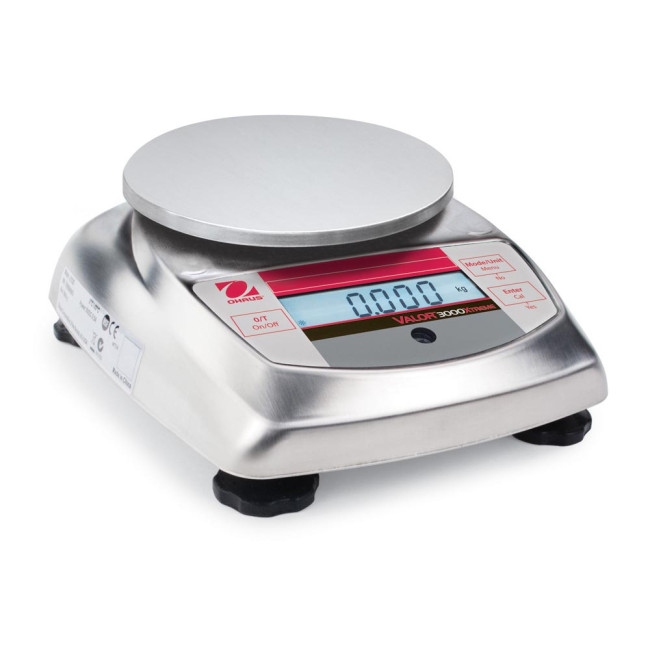OHAUS Valor 3000 V31XH202 200g; 0,01g - kompaktowa waga stołowa, obudowa nierdzewna, brak legalizacji Zdjęcie - 1