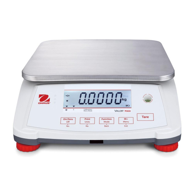 OHAUS Valor 7000 V71P3T 3kg; 0,1g - waga elektroniczna stołowa do gastronomii; dwustronny wyświetlacz Zdjęcie - 1