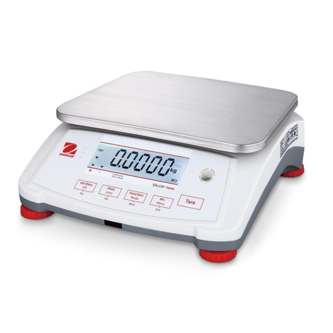 OHAUS Valor 7000 V71P1502T-M 1,5kg; 0,5g - waga elektroniczna stołowa do gastronomii; dwustronny wyświetlacz; z legalizacją Zdjęcie - 1
