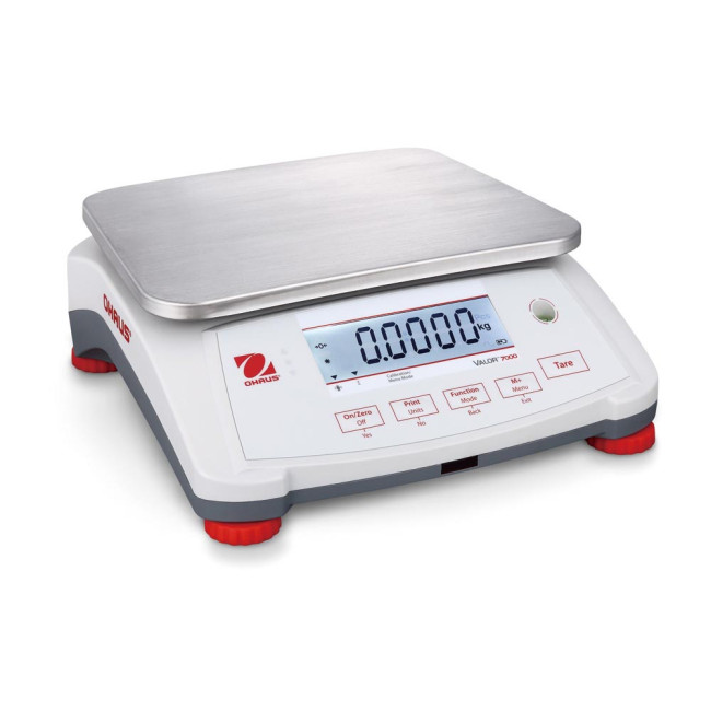 OHAUS Valor 7000 V71P6T-M 6kg; 2g - waga elektroniczna stołowa do gastronomii; dwustronny wyświetlacz; z legalizacją Zdjęcie - 1