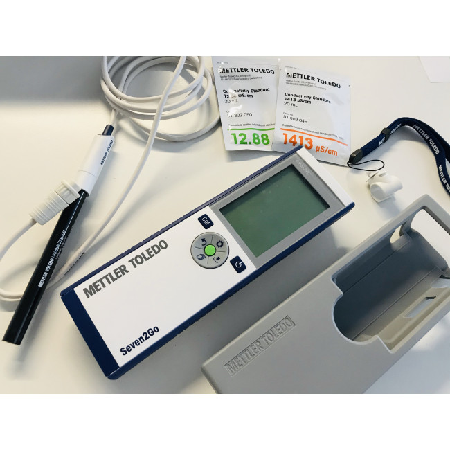 Mettler Toledo S3 Standard Kit miernik Seven2Go  30207955 - konduktometr przenośny Seven2Go z sondą InLab 738-ISM Zdjęcie - 1