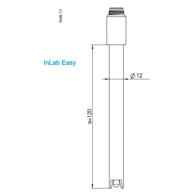 Mettler Toledo elektroda InLab Easy 51343010 Zdjęcie - 1