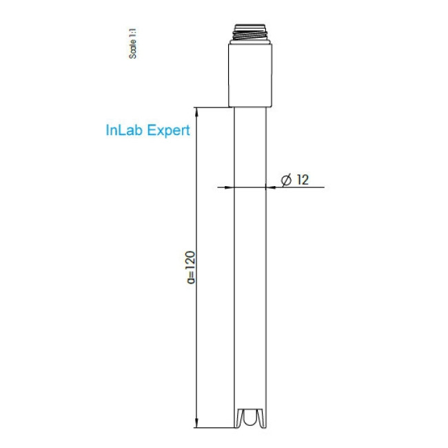 Mettler Toledo elektroda InLab Expert 51343100 Zdjęcie - 1
