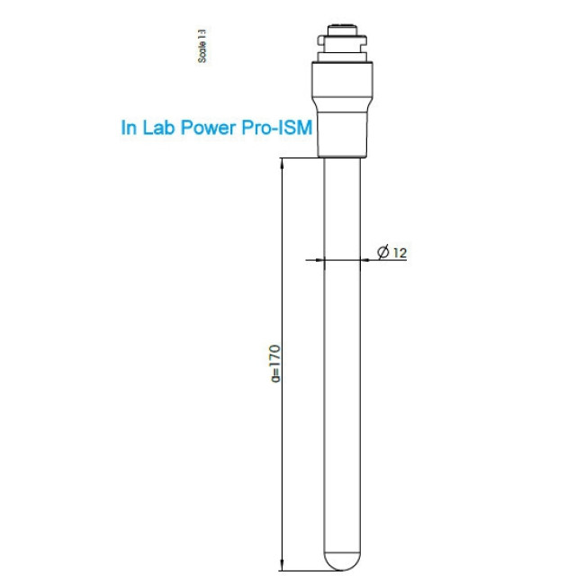 Mettler Toledo elektroda InLab Power Pro-ISM 51344211 do gorących próbek Zdjęcie - 1