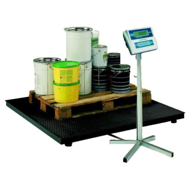 Elektroniczna waga pomostowa  KPZ 2E 300 kg platformowa czteroczujnikowa