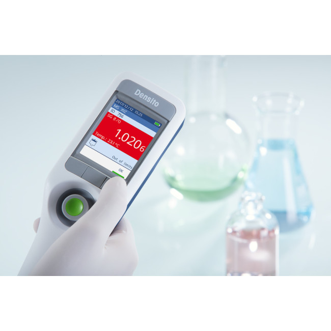 Mettler Toledo  DENSITO PRO przenośny gęstościomierz z czytnikiem RFID oraz czytnikiem kodów kreskowych - 30330858 Zdjęcie - 1
