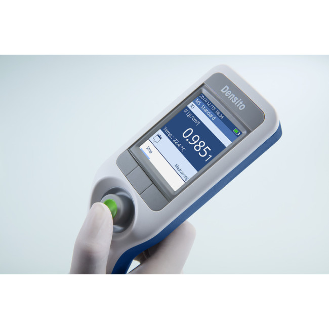 Mettler Toledo  DENSITO PRO przenośny gęstościomierz z czytnikiem RFID oraz czytnikiem kodów kreskowych - 30330858 Zdjęcie - 1