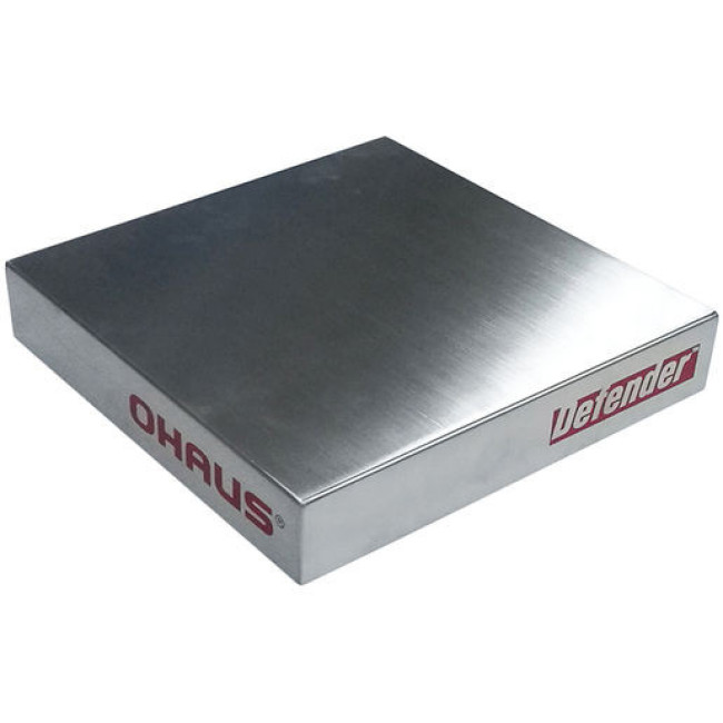 OHAUS Nierdzewna nakładka na szalkę wagi 300x300mm dla wagi Defender 6000  30427798 Zdjęcie - 1