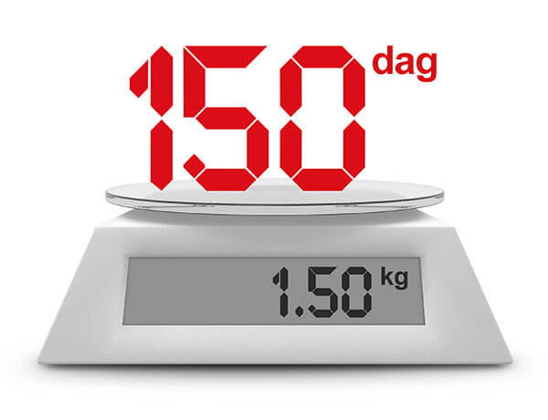 1.5 kilo ile to dag?