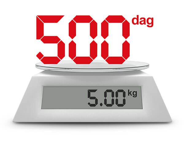 5 kilo ile to dag?