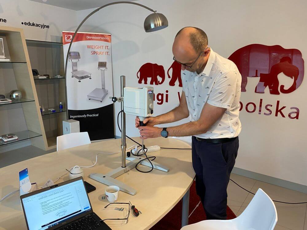 Spotkanie partnerskie OHAUS &ndash; prezentacja wartości marki i om&oacute;wienie globalnych kierunk&oacute;w rozwoju produkt&oacute;w.